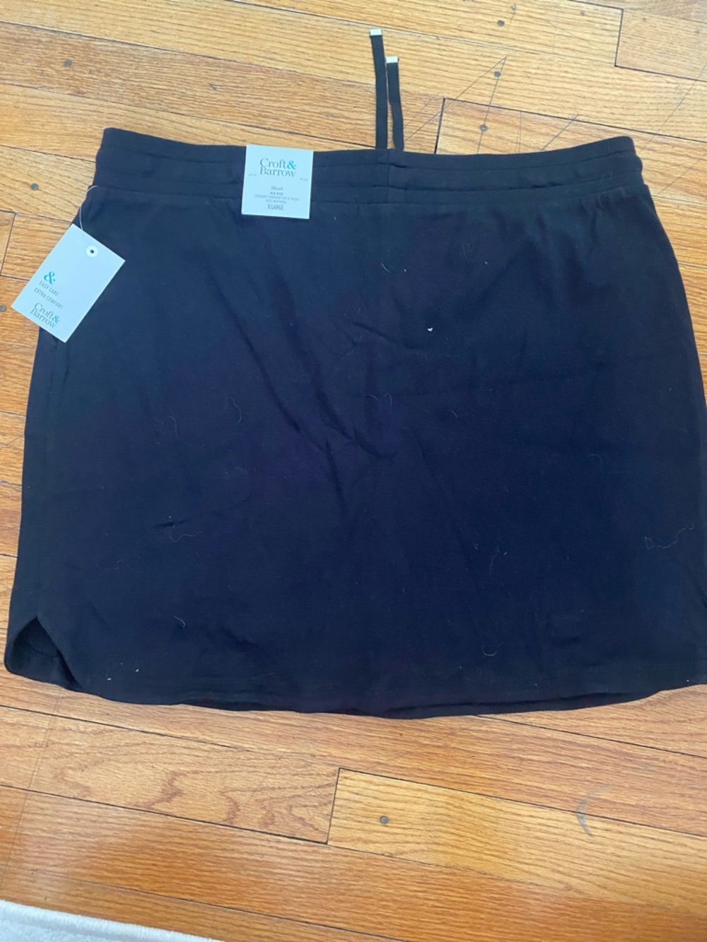 Everyday Black Drawstring skort - Picture 4 of 5